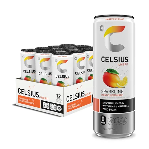 Vista 22 de CELSIUS Paquete variado oficial de sabores surtidos, bebidas energéticas esenciales funcionales, 12 onzas líquidas (paquete de 12)