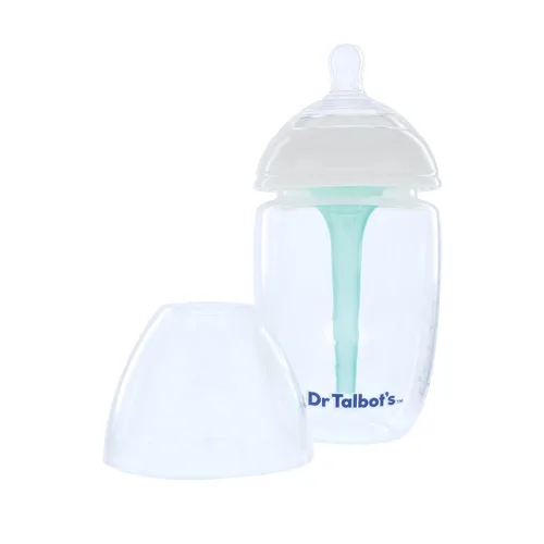 Vista 6 de Dr. Talbot's Biberones anticólicos de 9 onzas, biberones para bebés recién nacidos de 0 meses en adelante, biberones autoferilizantes para recién