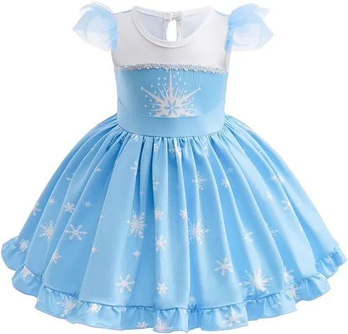 Vista 26 de REXREII Disfraces de princesa para Halloween, carnaval, Navidad, cumpleaños, concurso, fiesta, verano, vestido de tul