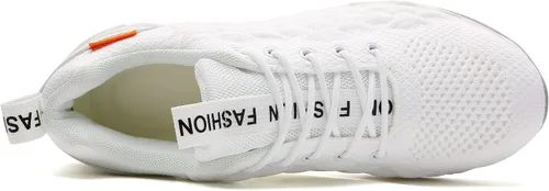 Vista 3 de TSIODFO Tenis deportivos casuales para hombre, para gimnasio, correr, correr, correr y correr
