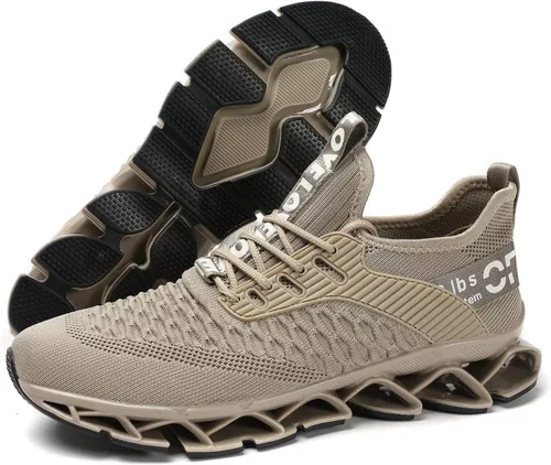 Vista 5 de Zapatos deportivos Chopben para correr, tenis a la moda con red transpirable y suela suave antideslizante, zapatos para caminar casuales y atléticos