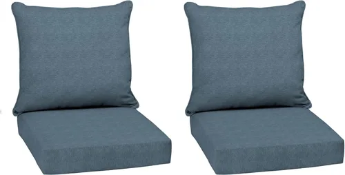 Vista 36 de Arden Outdoor Deep Seat Cushion Set, 24x24, Aqua
