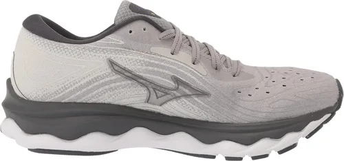 Vista 6 de Mizuno Tenis de correr Wave Sky 6 para mujer, gris (Ultimate Grey)