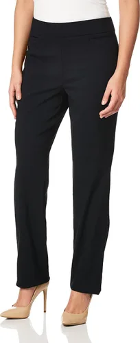 Vista 2 de Briggs New York Pantalones profesionales elásticos, con bolsillos de ojal, negro, longitud normal y corta