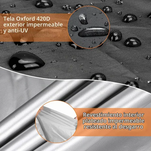 Vista 3 de Roasivi Funda universal grande para jaula de pájaros, cubierta negra y transpirable para loros y otros animales pequeños, material impermeable