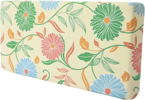 Vista 54 de SearchI Fundas de cojín elásticas impresas para sofá, fundas de cojín de repuesto para sofá, protector de muebles suave con parte inferior elástica