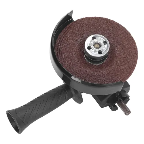 Vista 7 de Convertidor de amoladora angular con mango para cortar, adaptador de amoladora angular con disco de molienda, llave, amoladora eléctrica