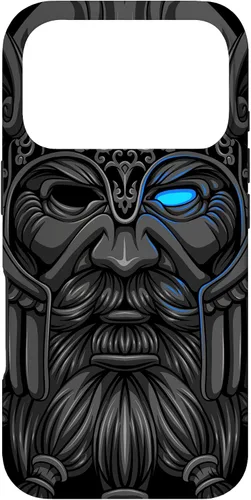 Vista 30 de Allfather Odin - Raven God - Norse Viking God in Asgard Case for iPhone 17
