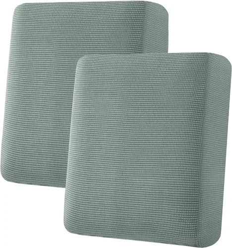 Vista 21 de ADPON Fundas de sofá modular, funda de cojín para sofá o sillón en forma de L, funda separada para sofá seccional izquierdo o derecho (1 diván, gris)