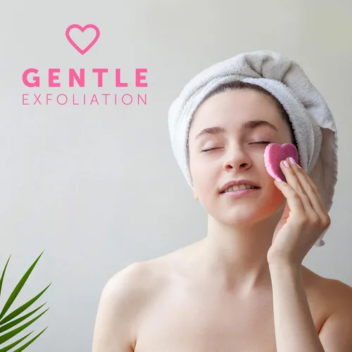 Vista 4 de Esponjas faciales comprimidas, 50 unidades, esponjas de celulosa natural para esteticistas, limpieza facial, exfoliación y eliminación