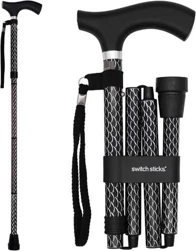 Vista 9 de Bastón plegable para caminar Switch Sticks para mujeres y hombres