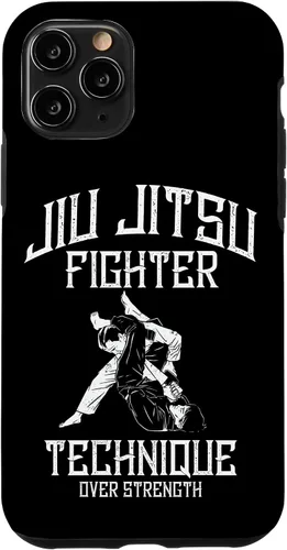 Vista 29 de Martial Arts MMA Fighter Technique Over Strenght Jiu Jitsu Case for iPhone 16