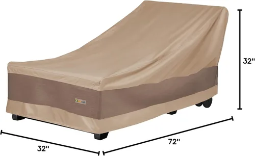 Vista 12 de DUCKCOVERS - Elegante funda impermeable para tumbona de patio de 74 pulgadas, para exteriores
