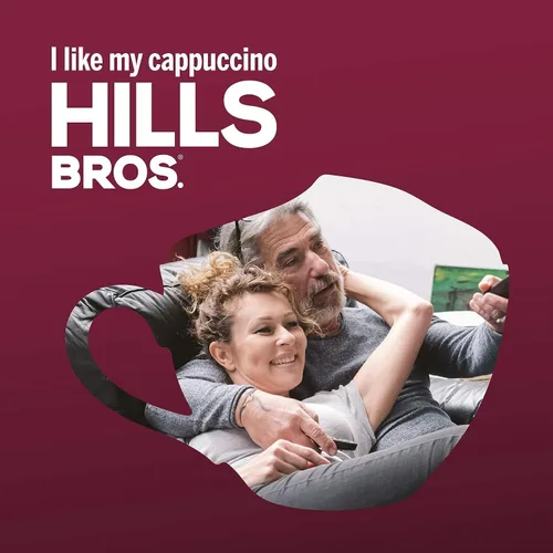 Vista 6 de Hills Bros. Café con Sabor (Cappuccino clásico, 14 onzas (paquete de 2))