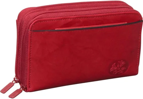 Vista 6 de Buxton Cartera organizadora con doble cremallera Heiress