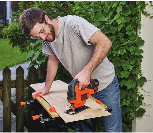 Vista 3 de Sierra caladora Black & Decker, 20 voltios, BDCJS20B
