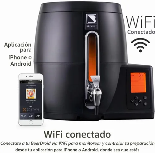 Vista 2 de Totalmente automatizada cerveza sistema de preparación, Negro