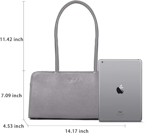 Vista 3 de BOSTANTEN Bolsos de diseñador de mujeres bolsos de cuero suave y bolsos de mano Satchel bolsa de hombro paquete con las mujeres billetera de cuero