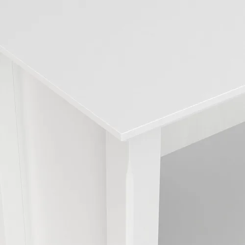 Vista 6 de SIMPLIHOME Amherst - Estantería de madera maciza con 5 estantes de 70 Blanco