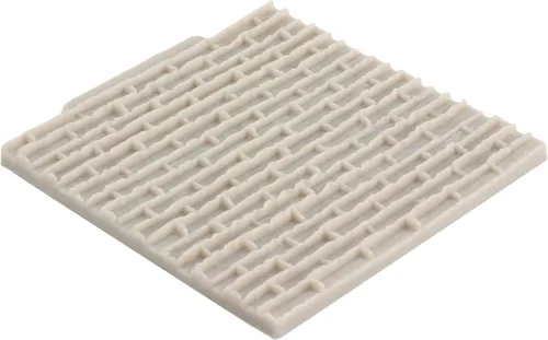 Vista 7 de Molde de silicona con textura de pared de ladrillo de roca, moldes de silicona para corteza de árbol de grano de madera, para decoración