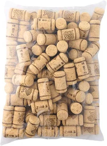 Vista 5 de FastRack Botellas de vino con 100 corchos de vino prémium