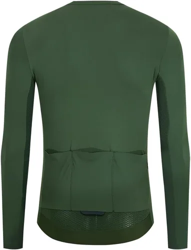 Vista 7 de YKYWBIKE Maillot de ciclismo para hombre UPF 50+ con cremallera YKK, camiseta de ciclismo de ajuste de carrera, 4 bolsillos, camisetas de ciclismo
