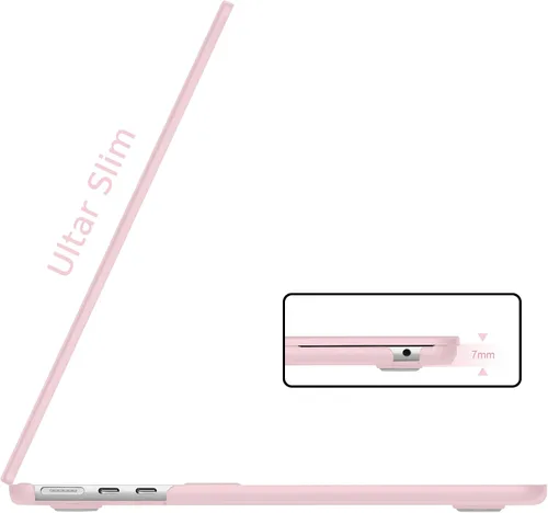 Vista 3 de B BELK Funda compatible con MacBook Air de 15 pulgadas 2026 2025 2024 2023 M5 M4 M3 M2 A3448 A3241 A3114 A2941 Pantalla de retina líquida, carcasa