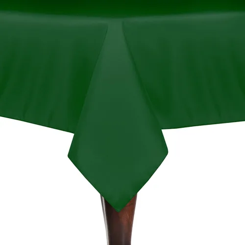 Vista 37 de ULTIMATE TEXTILE Mantel cuadrado de lino de poliéster de 52 x 52 pulgadas, color verde salvia