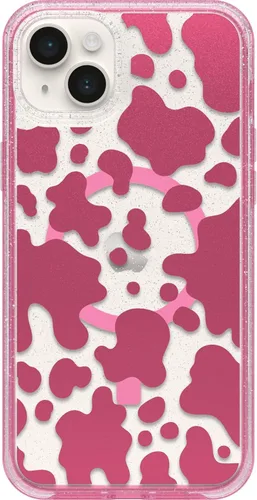 Vista 9 de OtterBox iPhone 14 Plus Serie Symmetry+ - Funda con bandera americana, ultra elegante, se ajusta a MagSafe, bordes elevados para proteger la cámara