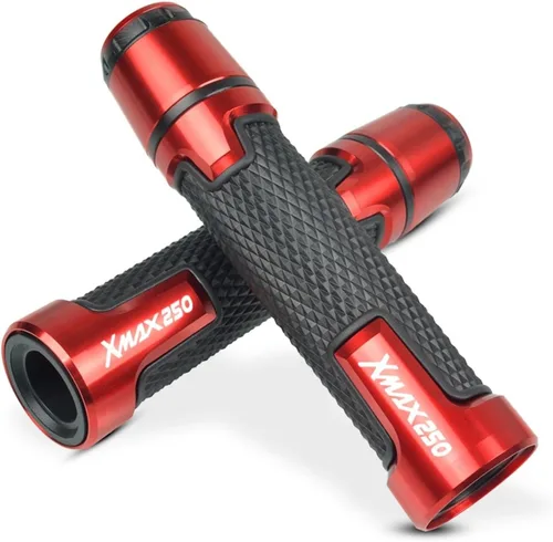 Vista 6 de Para Yamaha X-MAX 250 Xmax 300 Xmax 125 Xmax 250 2017-2019 motocicleta 7/8 "22MM manillar mano puños manillar extremos