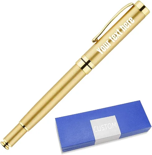 Vista 10 de Bolígrafos personalizados, el mejor juego de regalo de bolígrafo para hombres y mujeres, profesional, oficina ejecutiva, bonitos, bolígrafo negro
