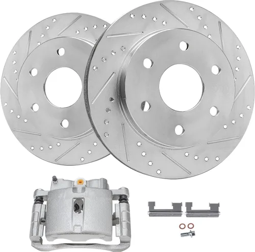 Vista 18 de Detroit Axle - Kit de freno trasero para Chevy GMC Silverado Sierra Suburban Yukon XL 1500 Astro Tahoe Safari Rotores de freno de disco Reemplazo
