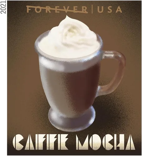Vista 6 de Espresso Drinks US Postage Stamps - Folleto de 20