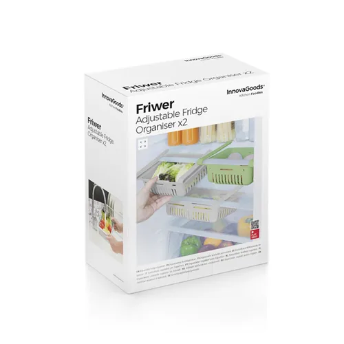 Vista 9 de Organizador Ajustable para Nevera Friwer InnovaGoods 2