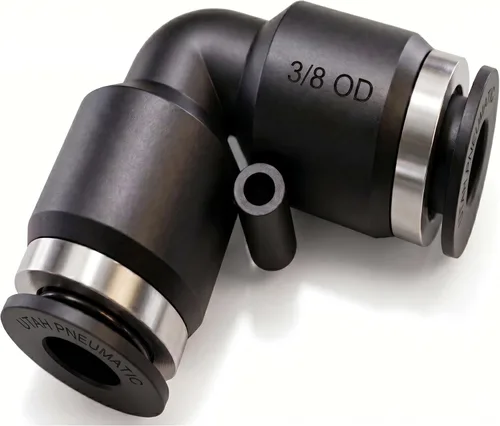 Vista 16 de Utah Pneumatic 1/2 Conexiones de empuje para conectar, codo de aire, línea de aire, unión de línea de aire, accesorios de conexión rápida, codo
