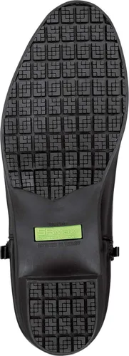 Vista 6 de SR Max Reno, zapatos de trabajo para mujer, color negro, estilo demi, puntera suave y resistente