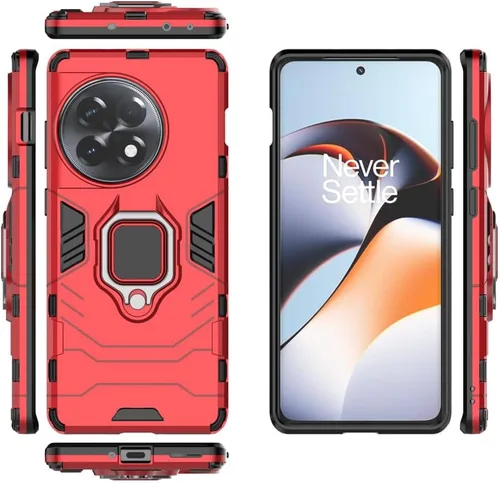 Vista 6 de Funda compatible con OnePlus Ace 2 Pro, soporte magnético para automóvil compatible con OnePlus Ace 2 Pro 5G, color negro