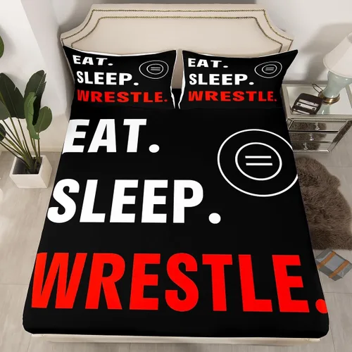 Vista 7 de Juego de ropa de cama de silueta de caballo vaquero, tamaño individual, sábana bajera ajustable de microfibra suave de microfibra suave con diseño