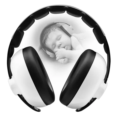 Vista 13 de BBTKCARE Auriculares para bebés - Protección de oídos para bebés Orejeras para bebés Auriculares con cancelación de ruido 3-36 meses - Verde Verde
