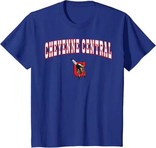 Vista 38 de Cheyenne Central High School Indians T-Shirt C2