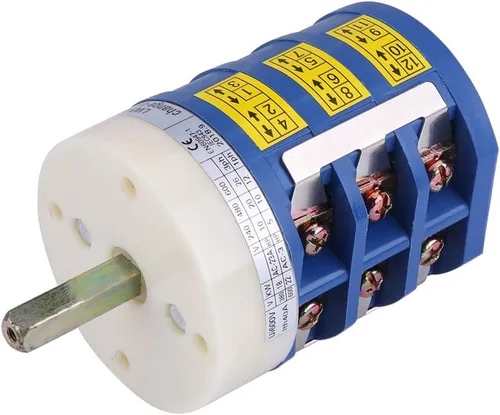 Vista 9 de Fydun Interruptor de marcha atrás, 220 V/380 V 40 A, cambiador de neumáticos, interruptor de motor, pedal de mesa giratoria, interruptor