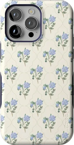 Vista 101 de Casely Funda para iPhone 14 Pro Viva La Vida Frida Kahlo Collage Floral Compatible con MagSafe Diseño protector audaz