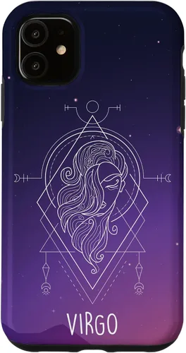 Vista 8 de Virgo Zodiac Signs Stern Horoscope Birthday Astrology Gift Case for iPhone 17