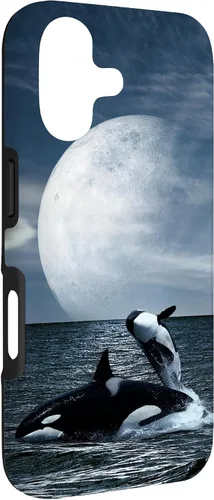 Vista 3 de Orca Whales Animal Nature Case for iPhone 17