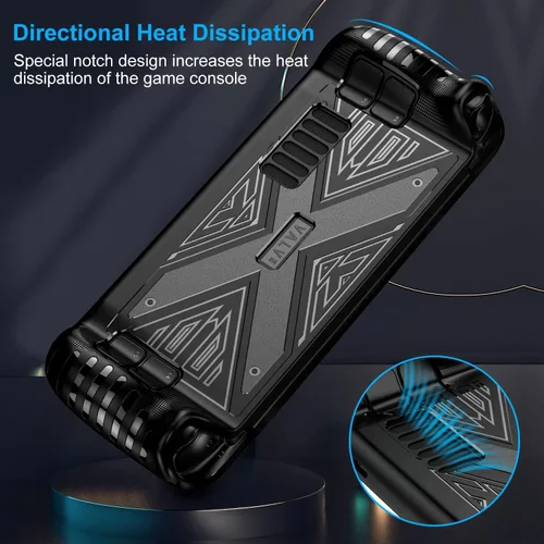 Vista 4 de Funda protectora compatible con accesorios de cubierta de vapor protector de cubierta suave de poliuretano termoplástico Sirabe con agarres
