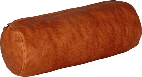 Vista 11 de D DOLLY LAMB Funda de almohada redonda con cilindro cervical Diseño ergonómico para cabeza, cuello, espalda y piernas, ideal para soporte