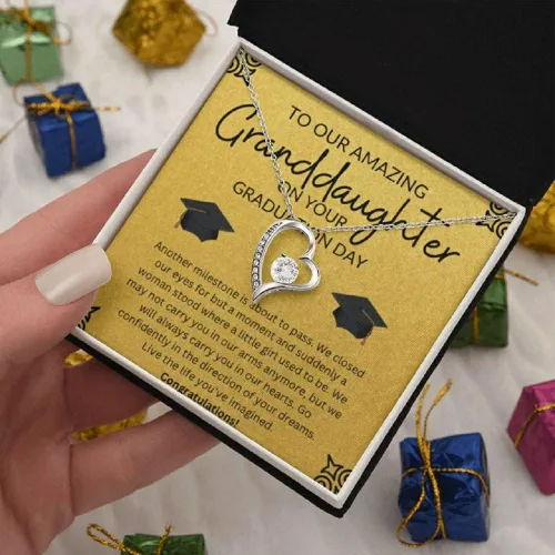 Vista 3 de ZephariO Graduation Necklace For Her 2023 - Graduation Necklace 2019 For Women, Cadenas De Plata 925 Para Mujer, Regalos Para Graduacion 2023, Gift