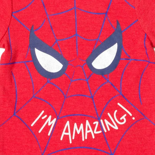 Vista 6 de Marvel Vengadores Hulk Capitán América Spider-Man - Conjunto de 3 piezas para bebé recién nacido a bebé