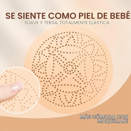 Vista 9 de Cojín de aire de cabeza de hongo CC Cream Strong Concealer, Buff Beige