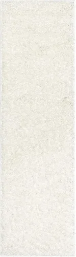 Vista 30 de 3Well Woven Elle Basics Emerson Shag Camino de pasillo, texturizado, azul oscuro, de 3 x 10, 2'7" x 9'6